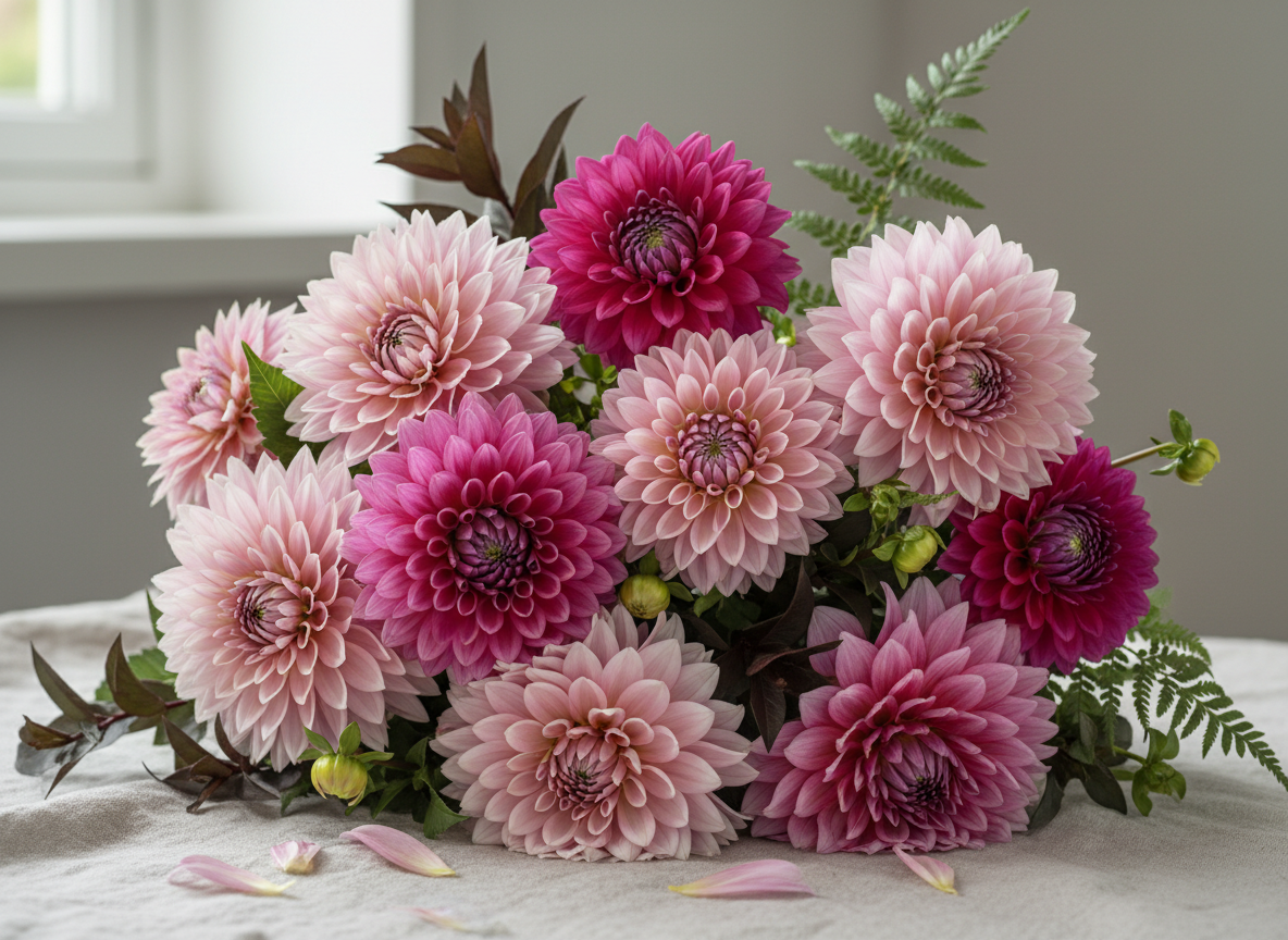 Pink Passion Dahlia Mix 5-pack